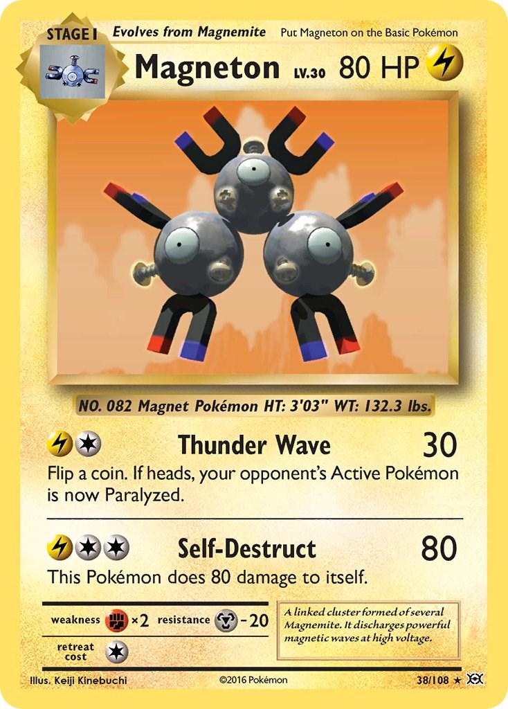 Magneton [Holo] #38 Pokemon Evolutions image 0