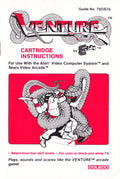 Venture Cartridge Instruction Manual (1981) image 0