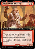 Gloin, Dwarf Emissary [Extended Art] #360 Magic Lord of the Rings image 0