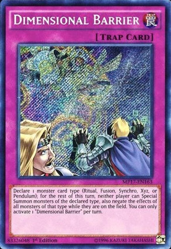 Dimensional Barrier MP17-EN163 image 0