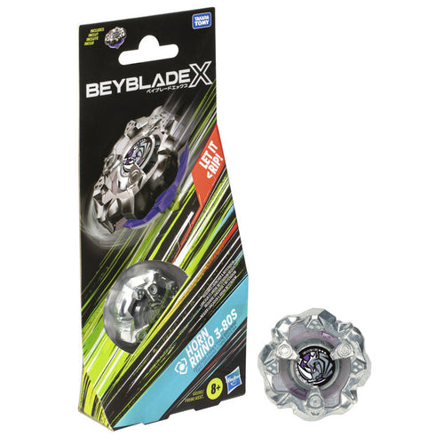 Beyblade X Horn Rhino 3-80S Top Booster Pack Set image 0