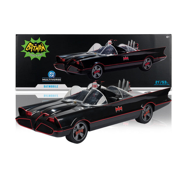 DC Multiverse Vehicles Batmobile (Batman 1966) 21" Figure