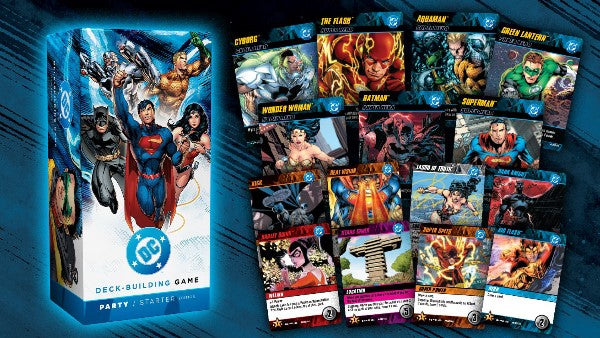 DC Deck Building Party Game Starter Edition