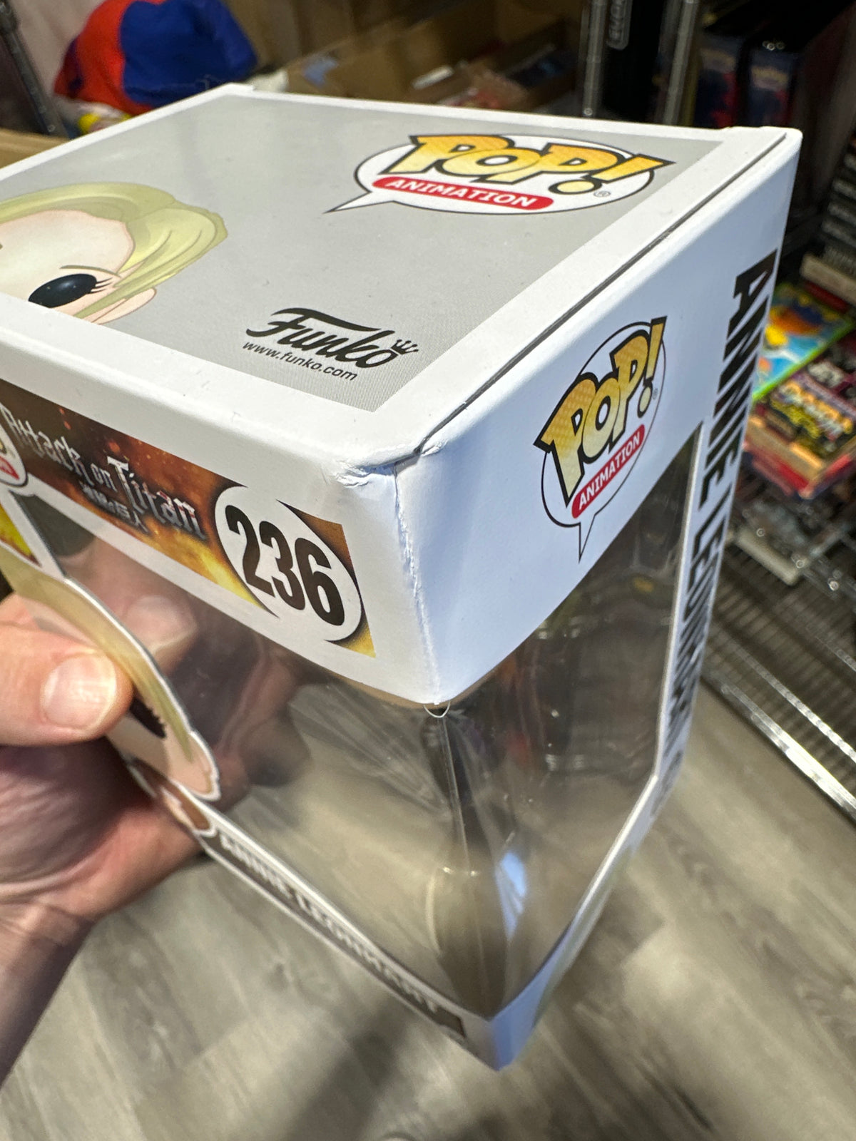 Attack On Titan Funko POP! Annie Leonhart #236 [Box Damaged]