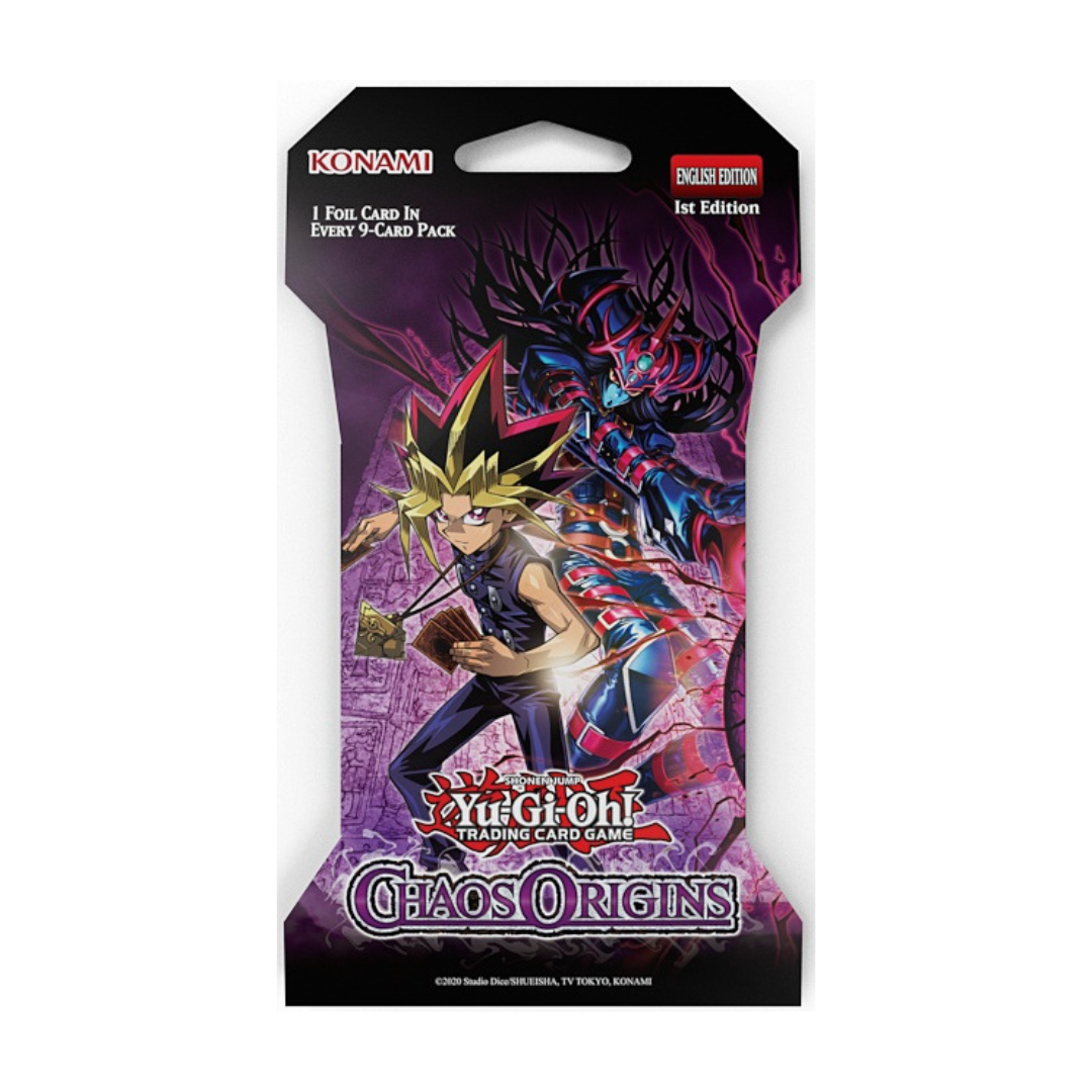 Yugioh Chaos Origins Blister Pack (1st Edition)