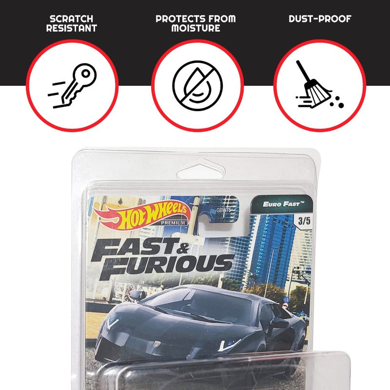 EVORETRO Hot Wheels Blisters Premium for Car Culture, Pop Culture, Retro Entertainment