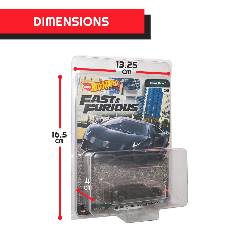 EVORETRO Hot Wheels Blisters Premium for Car Culture, Pop Culture, Retro Entertainment