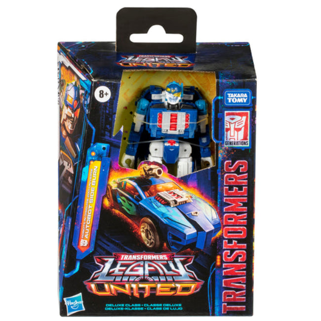 Transformers Legacy United Deluxe Class Robots In Disguise 2001 Universe - Autobot Side Burn
