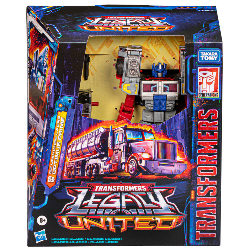 Transformers Legacy United G2 Universe - Laser Optimus Prime [Damaged Box]