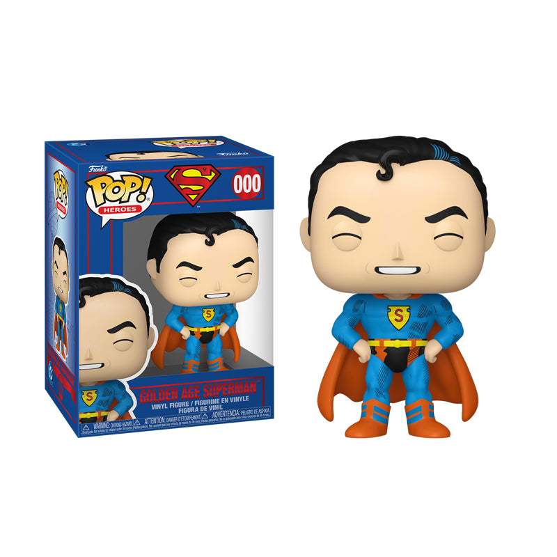 Superman Through The Ages Funko POP! Golden Age Superman #609