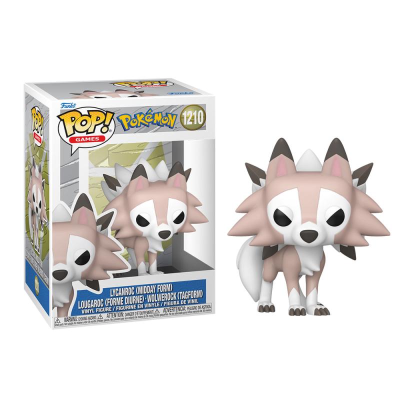 Pokemon Funko POP! Lycanroc (Midday Form) #1210