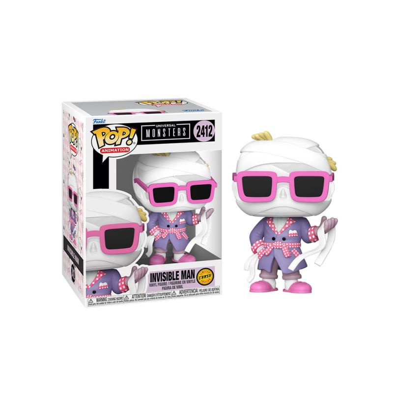 Universal Monsters Funko POP! Retro Anime Invisible Man [Chase] #2412