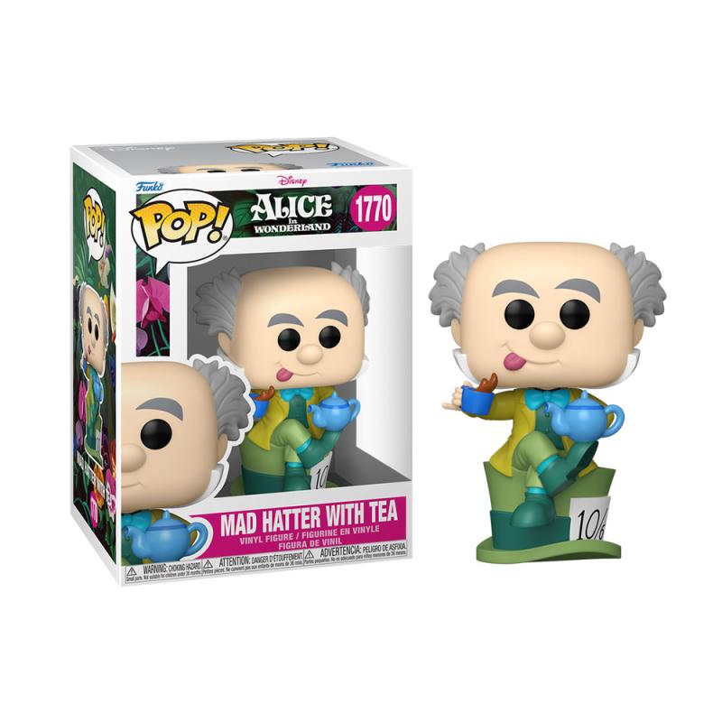 Disney Funko POP Alice In Wonderland Mad Hatter w/ Tea #1770