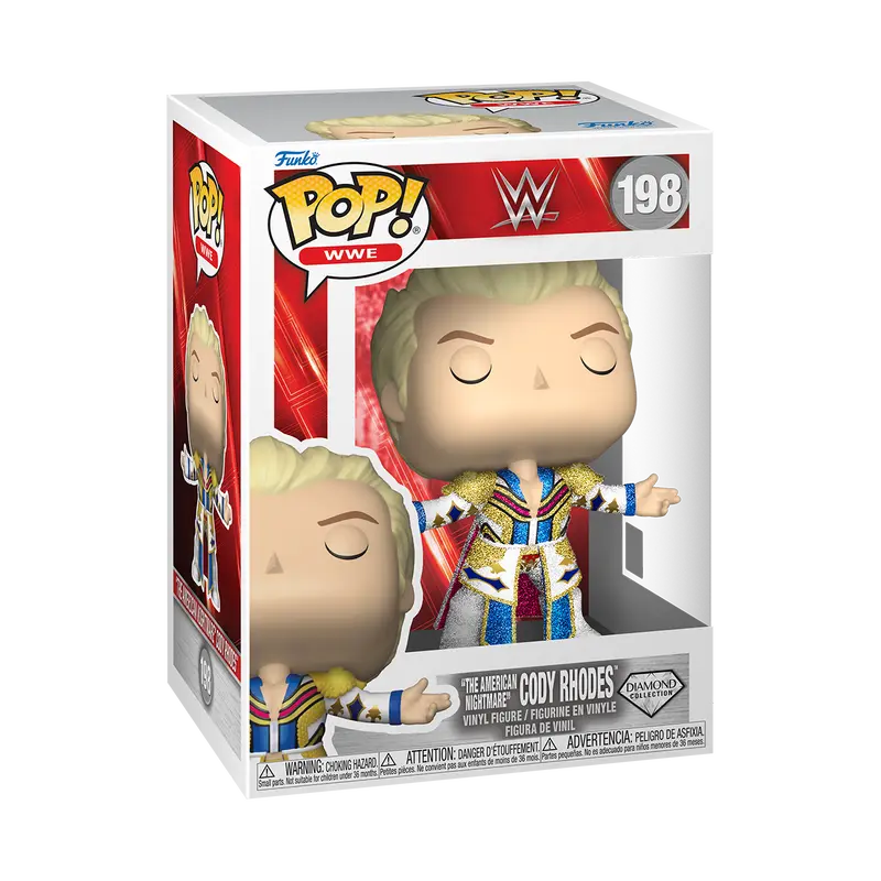 WWE Funko POP! Cody Rhodes [Diamond Collection] #198
