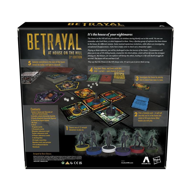 Betrayal At House On The Hill 3rd Edition