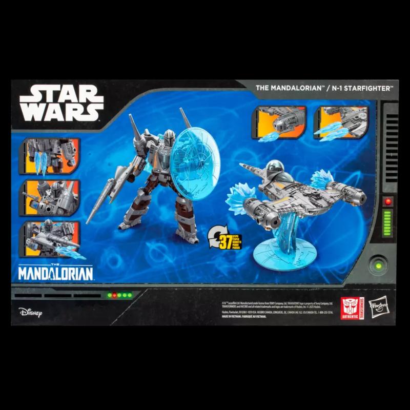 Transformers x Star Wars - The Mandalorian N-1 Starfighter