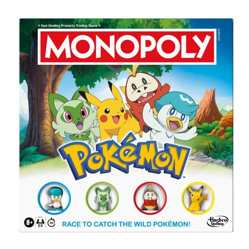 Monopoly Pokemon Bilingual Board Game