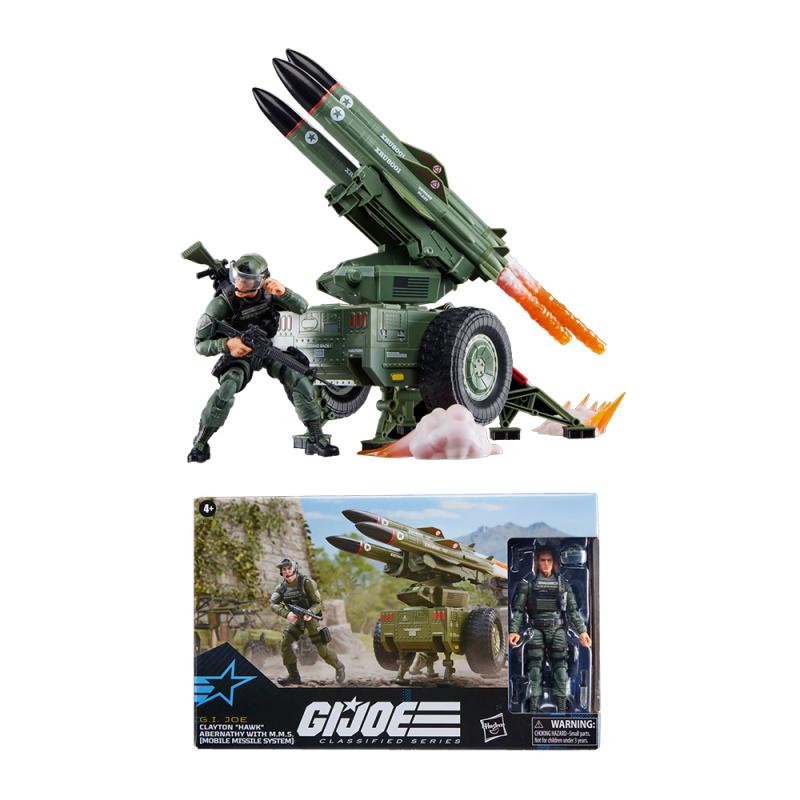 G.I. Joe Classified Clayton "Hawk" Abernathy w/ Mobile Missile System 6" Figure