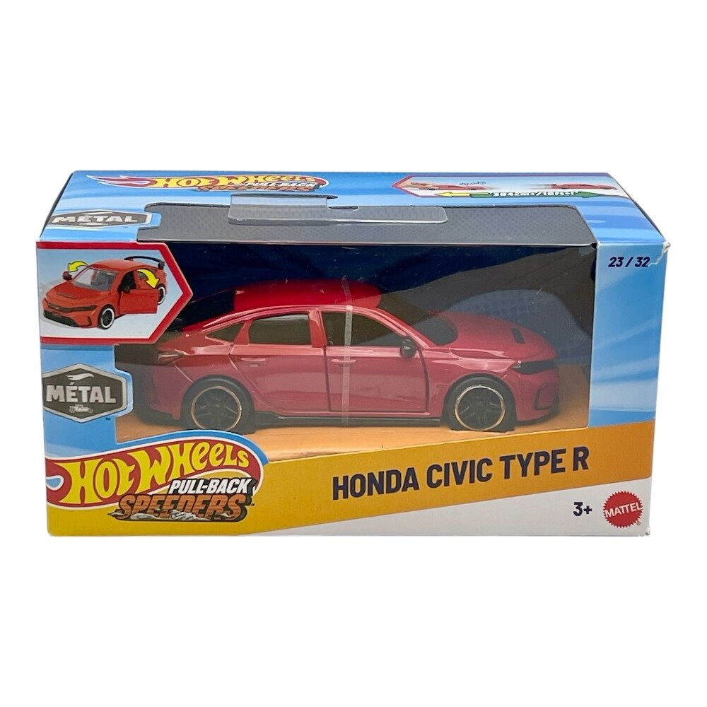 Hot Wheels Pull Back Speeders - Honda Civic Type R 23/32