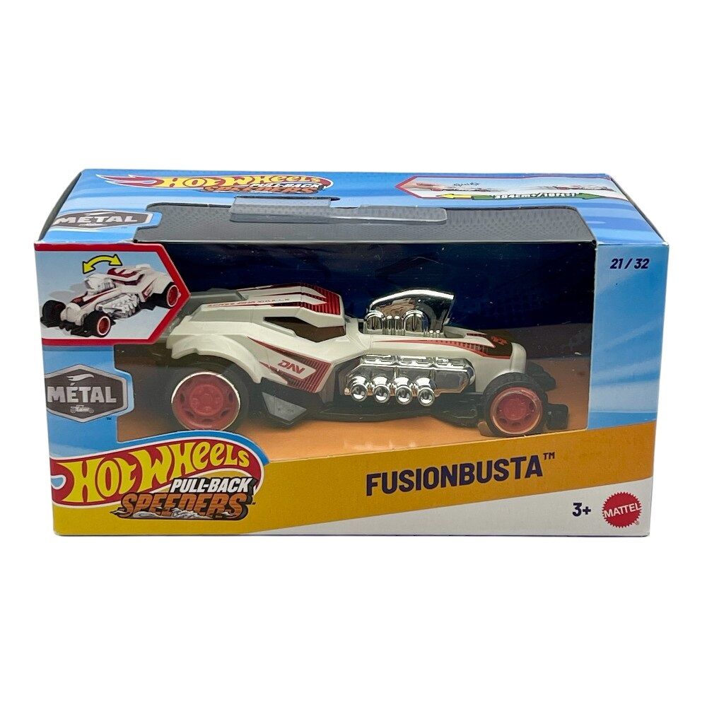 Hot Wheels Pull Back Speeders - Fusionbusta 21/32