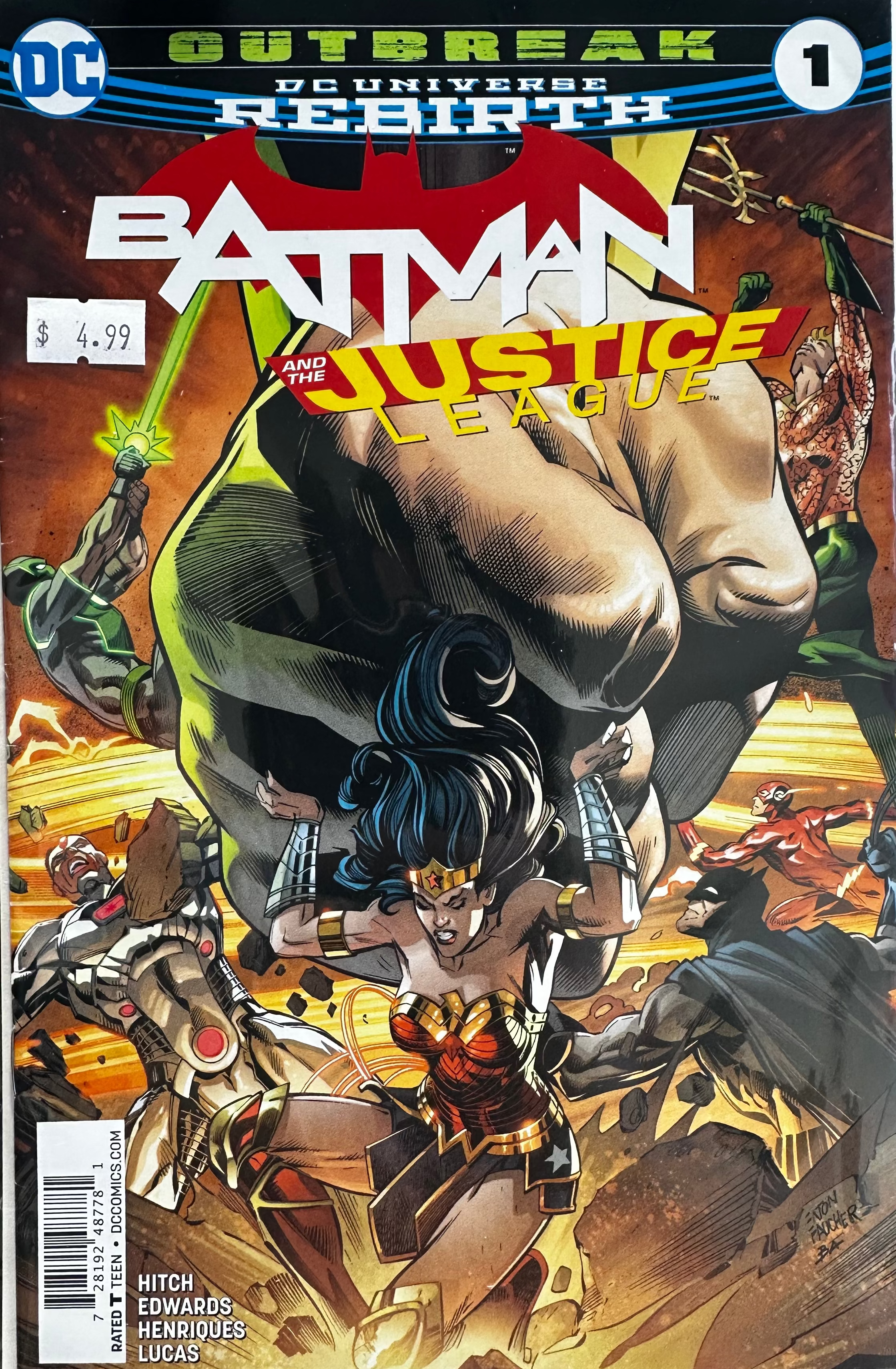Batman And Justice League Outbreak #1 (2017)