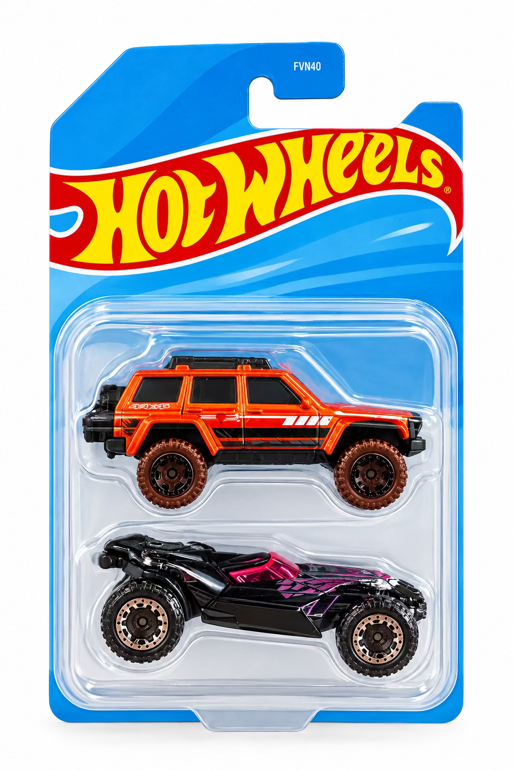 Hot Wheels Diecast 2pk 1:64 Car JLG16-JA10