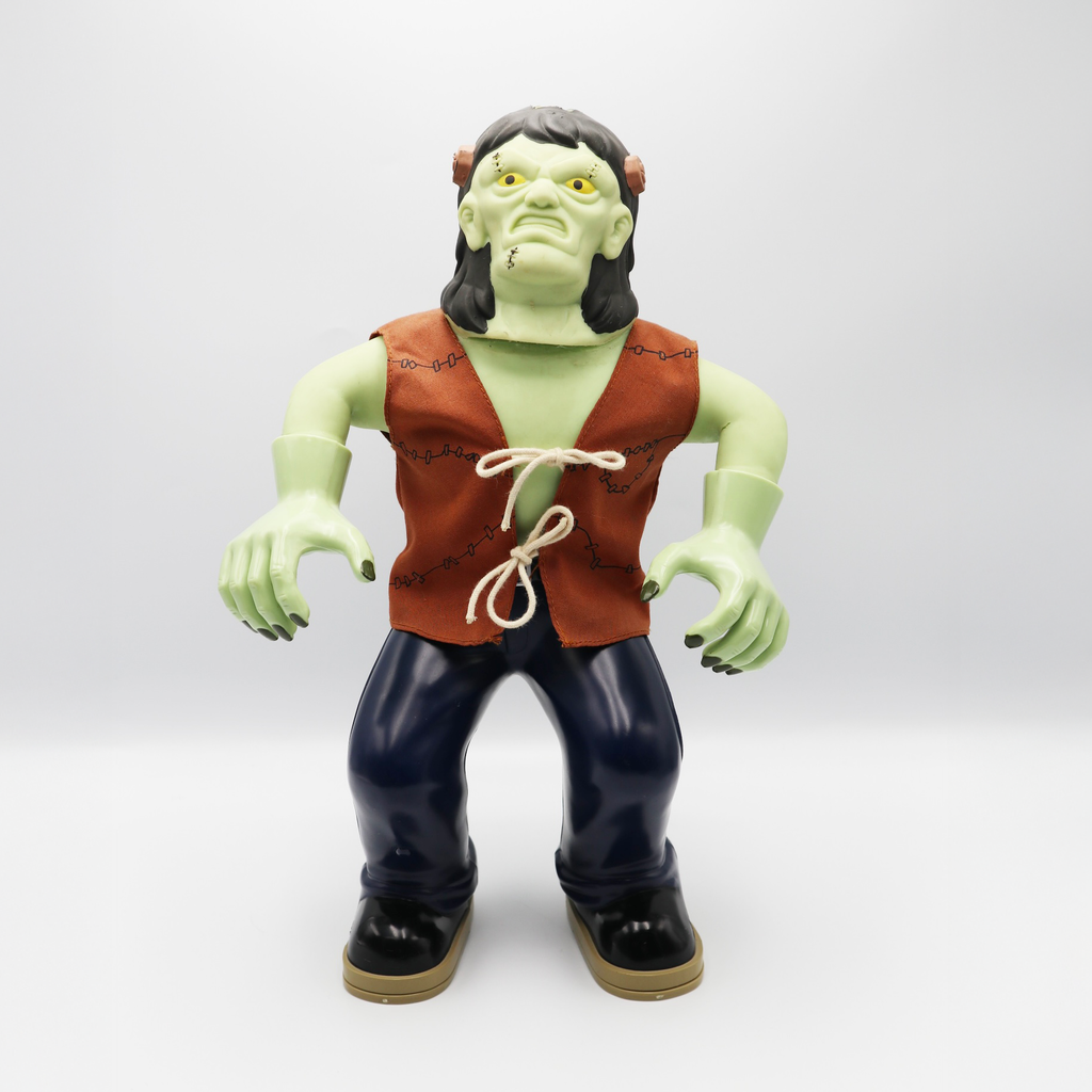 Manley Toy Quest Stretch Screamers Frankenstein 13" Figure (1998)