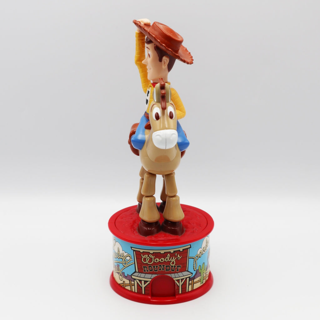 McDonalds Toy Story 2 Woody & Bullseye Candy Dispenser 8" (1999)