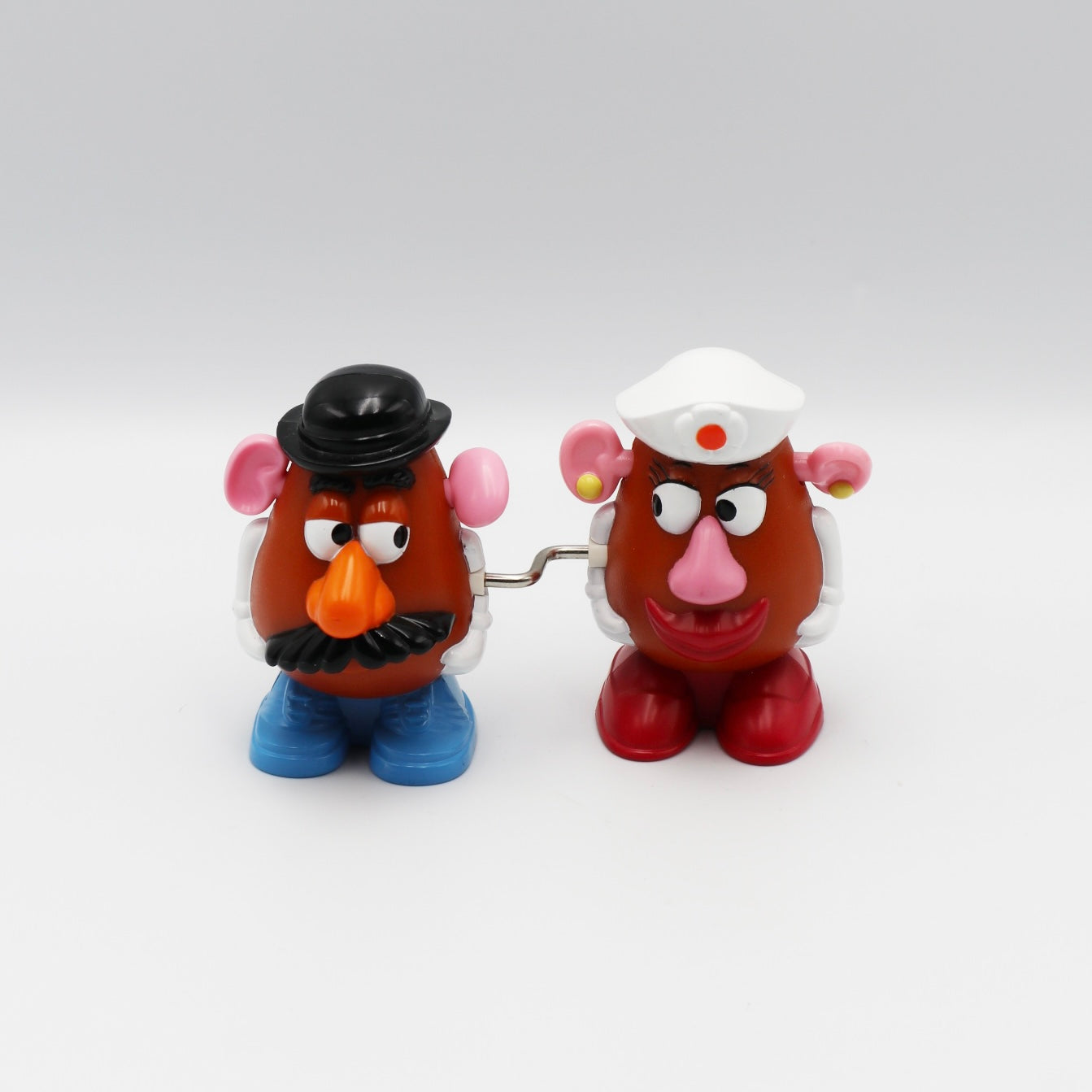 McDonalds Toy Story Mr. & Mrs. Potato-Head Wind-Up Toy 3" (1999)
