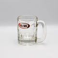 Vintage A&W Dimpled Glass Mug 4.5"