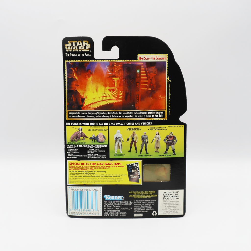 Star Wars: Power of the Force Han Solo w/ Film Slide