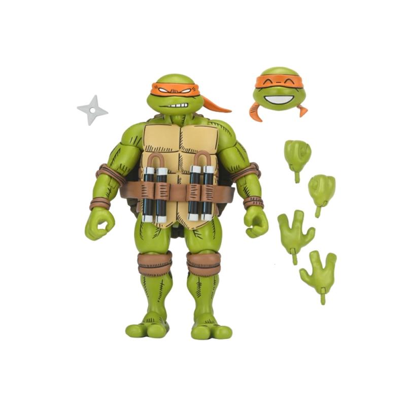 NECA TMNT x USAGI YOJIMBO Michelangelo Ultimate 7" Figure