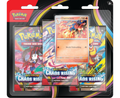 Pokemon Chaos Rising 3 Pk Blister