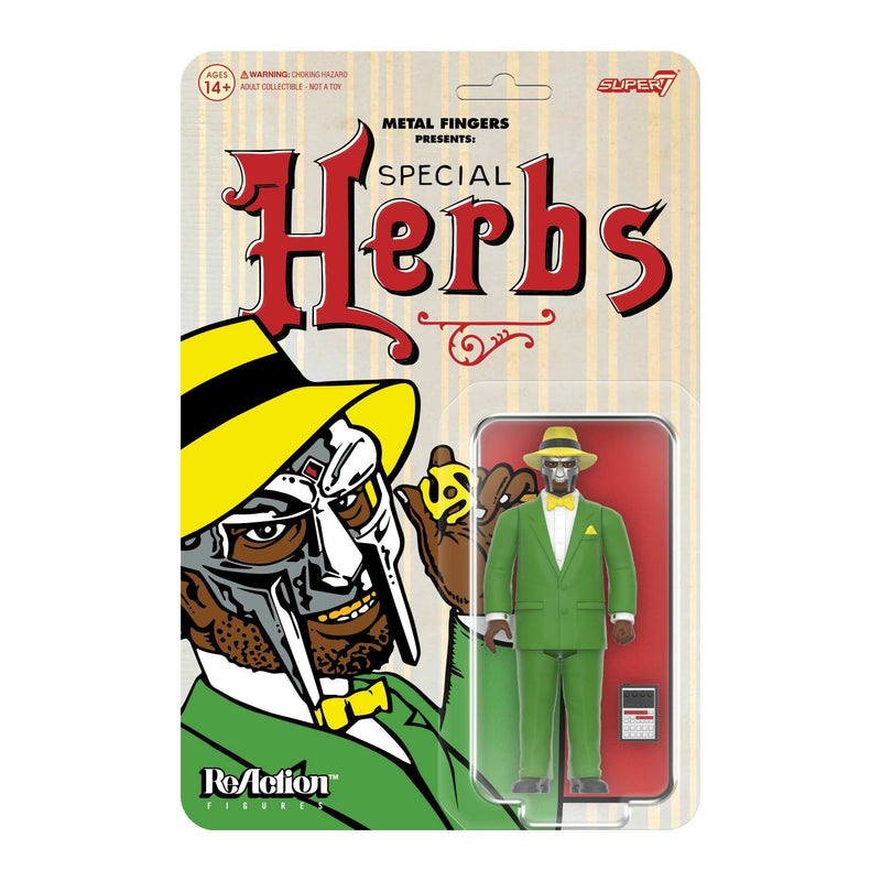 Super7 MF DOOM ReAction Figures  Special Herbs