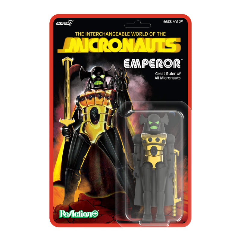 Super7 Micronauts ReAction W3 Emperor