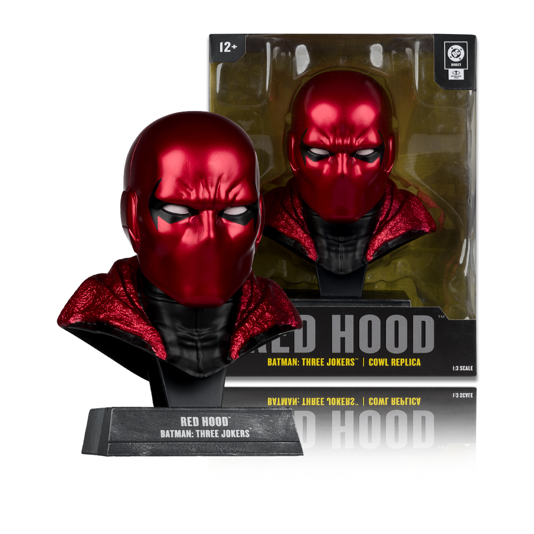 DC Direct Batman: Three Jokes Red Hood Cowl Replica 1:3 Scale