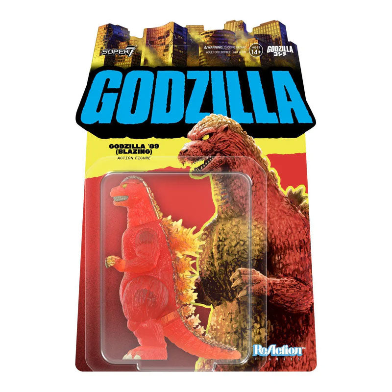 Super7 Toho ReAction Godzilla '89 (Blazing) Wave 9