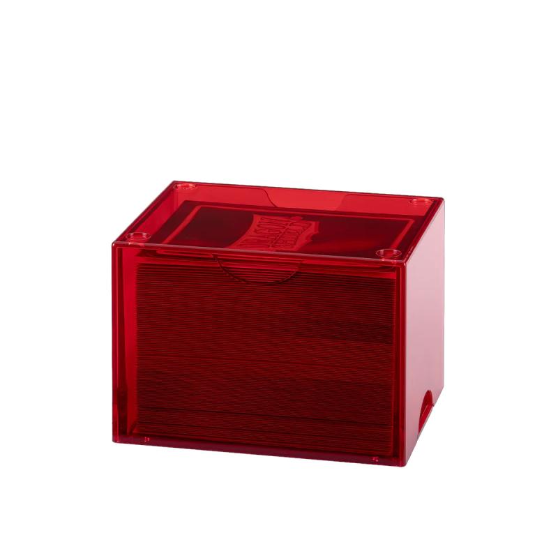 Dragon Shield Strongbox - Clear Red