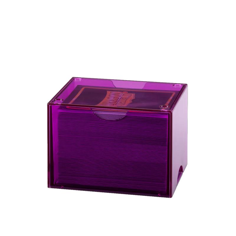 Dragon Shield Strongbox - Clear Purple