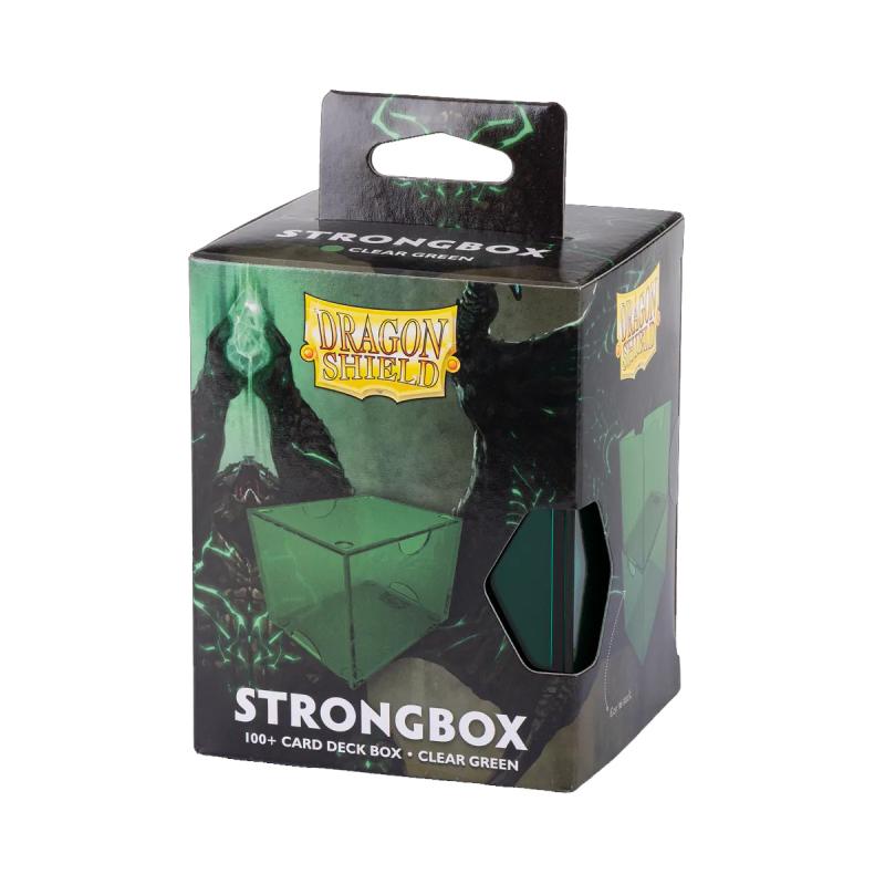 Dragon Shield Strongbox - Clear Green