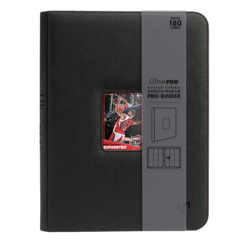 9 Pocket Zippered Premium Window Pro Binder