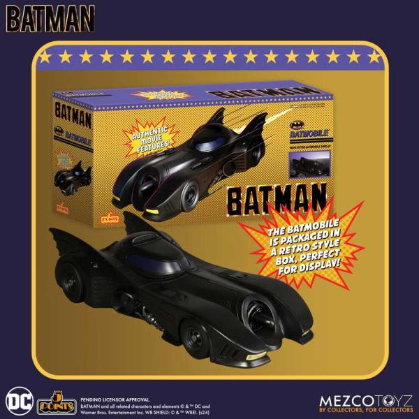 Mezco 5 Points Batman 1989 Batmobile