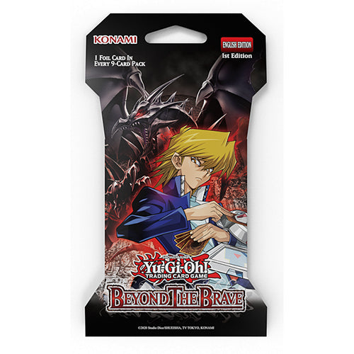 Yugioh Beyond The Brave Sleeved Booster Pack (1st Edition)
