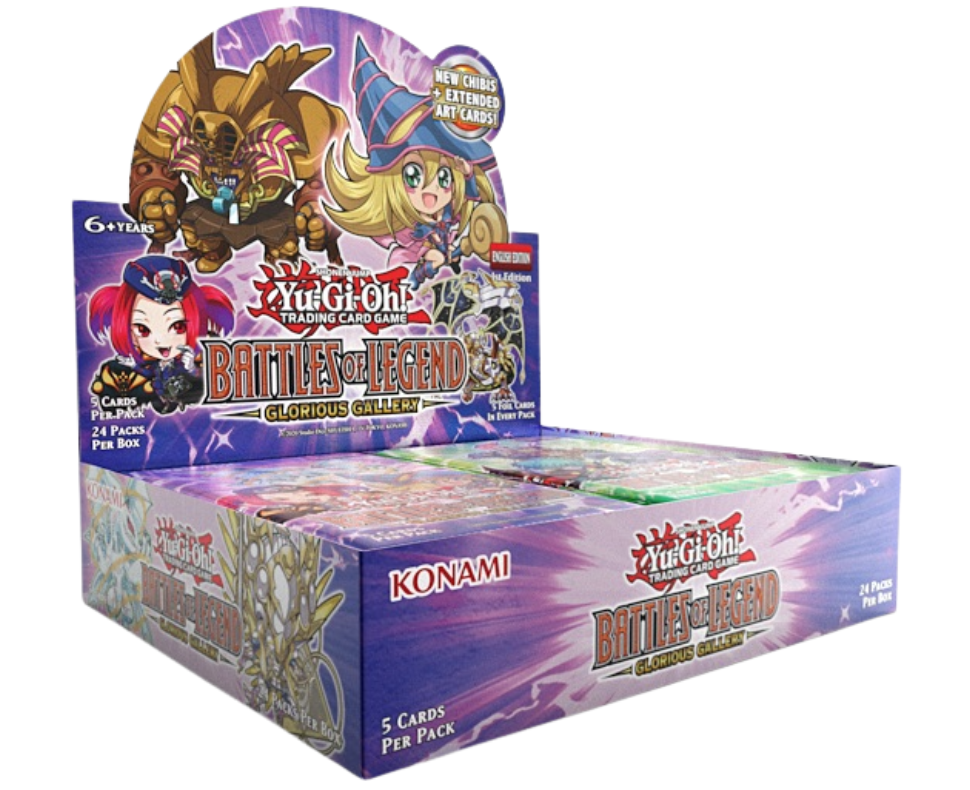 Yugioh Battle Of Legends: Glorious Gallery Booster Box [1st Edition]