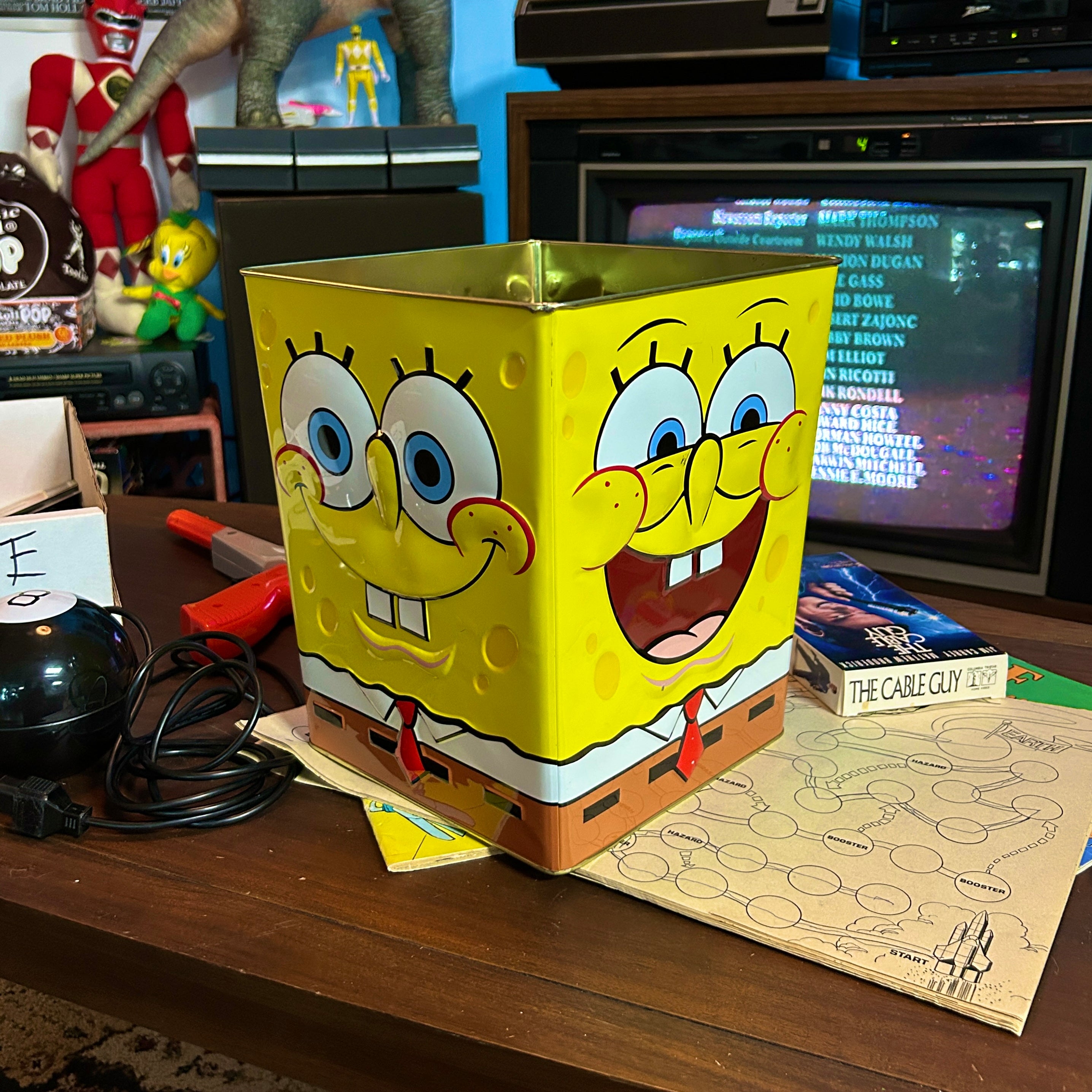Spongebob Squarepants The Movie Metal Popcorn Bucket (2004) image 0