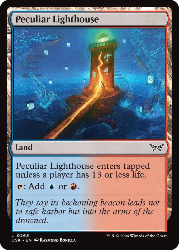 Peculiar Lighthouse #265 Magic Duskmourn: House of Horror image 0