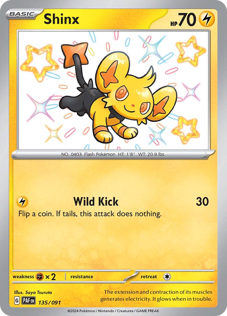 Shinx #135 Pokemon Paldean Fates image 0