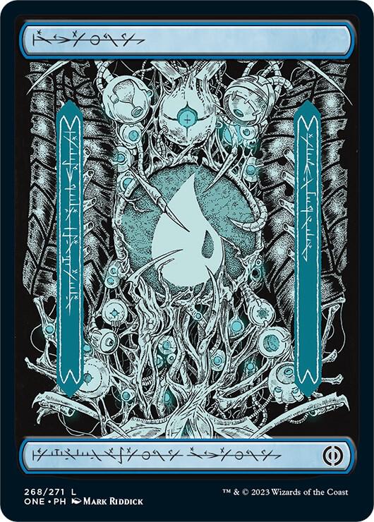 Island #268 Magic Phyrexia: All Will Be One image 0