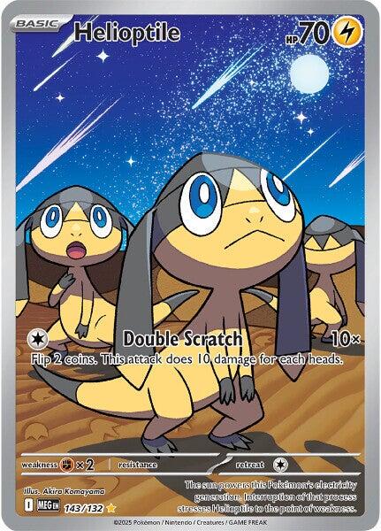 Helioptile #143 Pokemon Mega Evolution image 0
