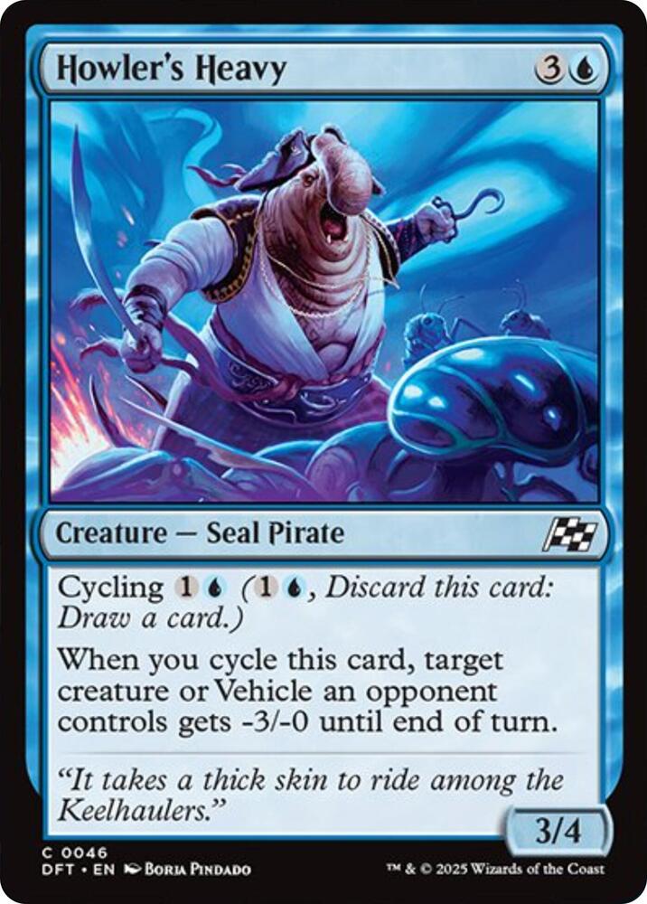 Howler's Heavy [Foil] #46 Magic Aetherdrift image 0